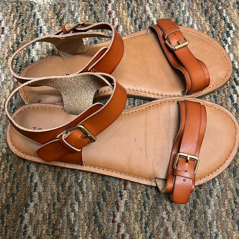 Cognac Torrid sandals